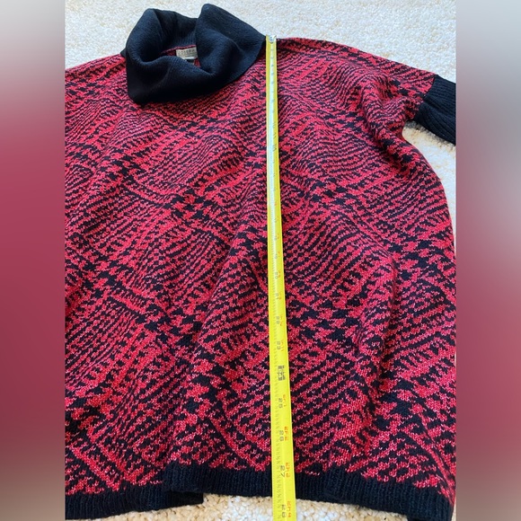 Joseph A Cowl Neck Sweater Size L Dolman Sleeves - Picture 14 of 14